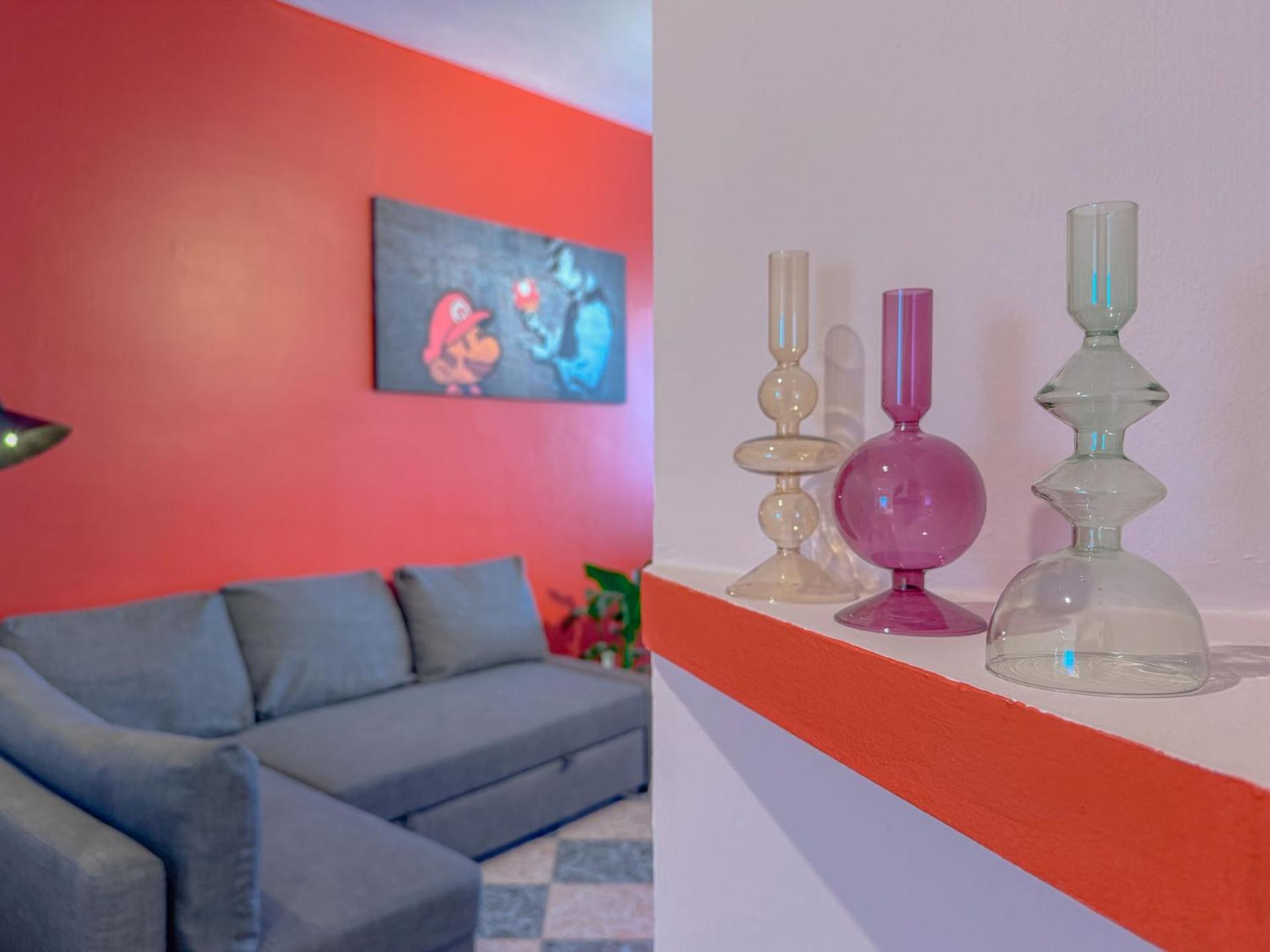 Spacious With Romantic Balcony And 2 Bathrooms Apartment *